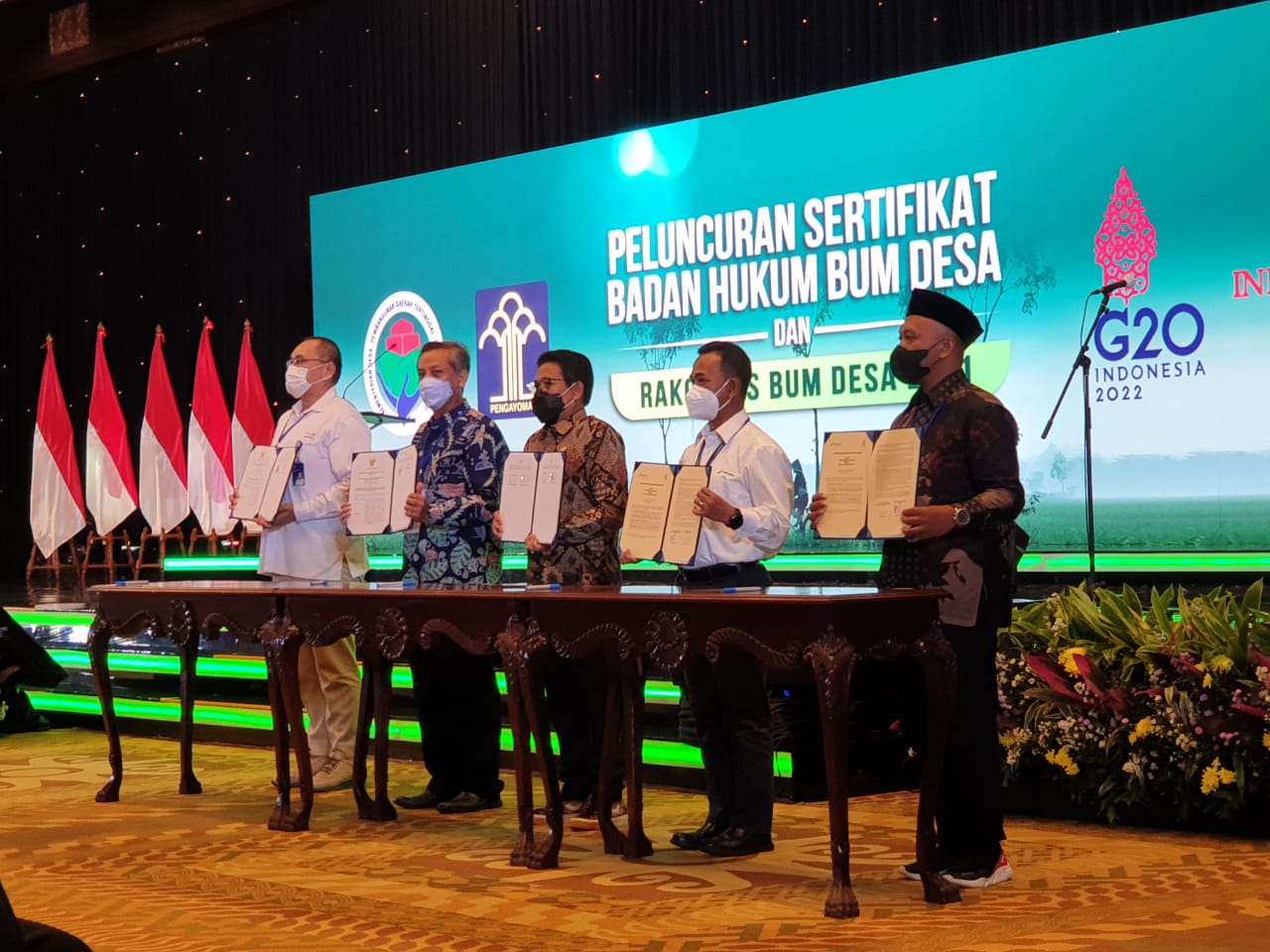 MOU Kementerian Desa, PDT & Transmigrasi dengan ISSF tentang pemberdayaan masyarakat melalui BUM Desa